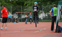 Valentina Rupp beim Weitsprung