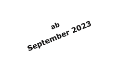ab September 2023